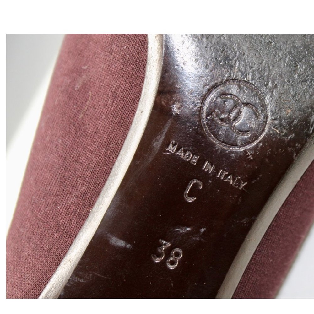 CHANEL Flower Ballerina Ballet Flats sz 38 (US 8) - Picture 13 of 13